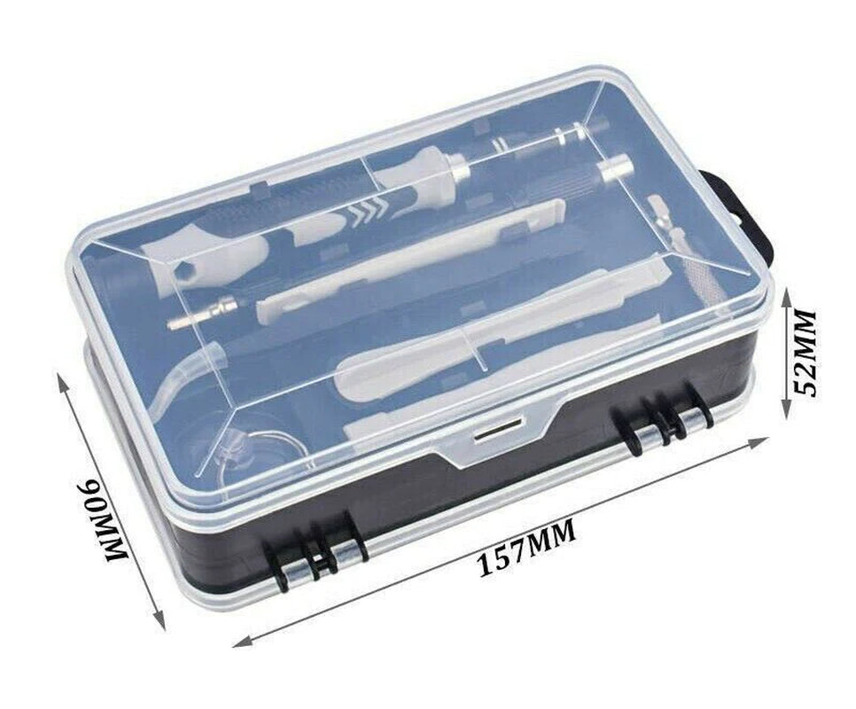 117-Piece Magnetic Screwdriver Bit Set for iPhone, MacBook, and Watch Repairs